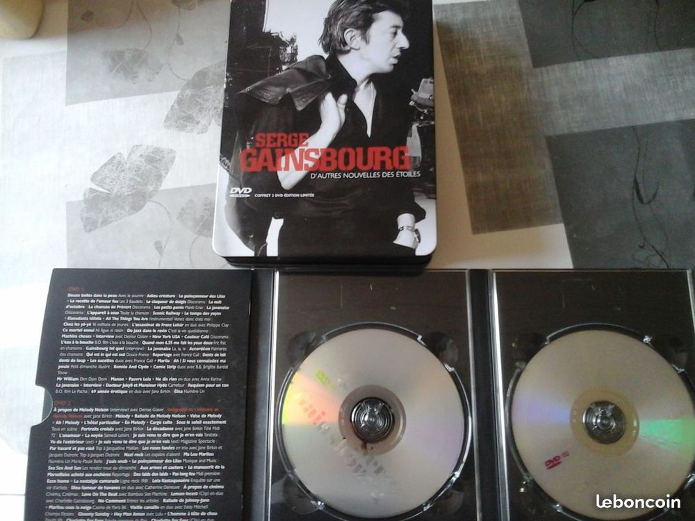 GAINSBOURG Sp&eacute;cial (Livre, Coffret CD, Coffret DVD) CD et vinyles