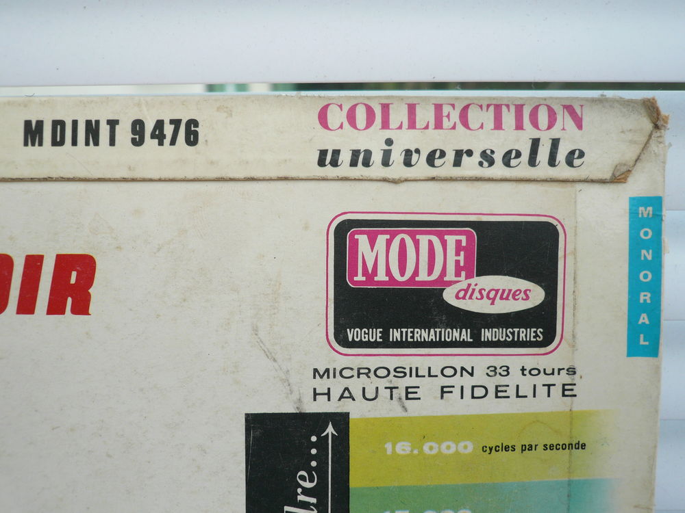 33T Microsillon VOGUE &quot; Les chansons du trottoir &quot; 1968 CD et vinyles