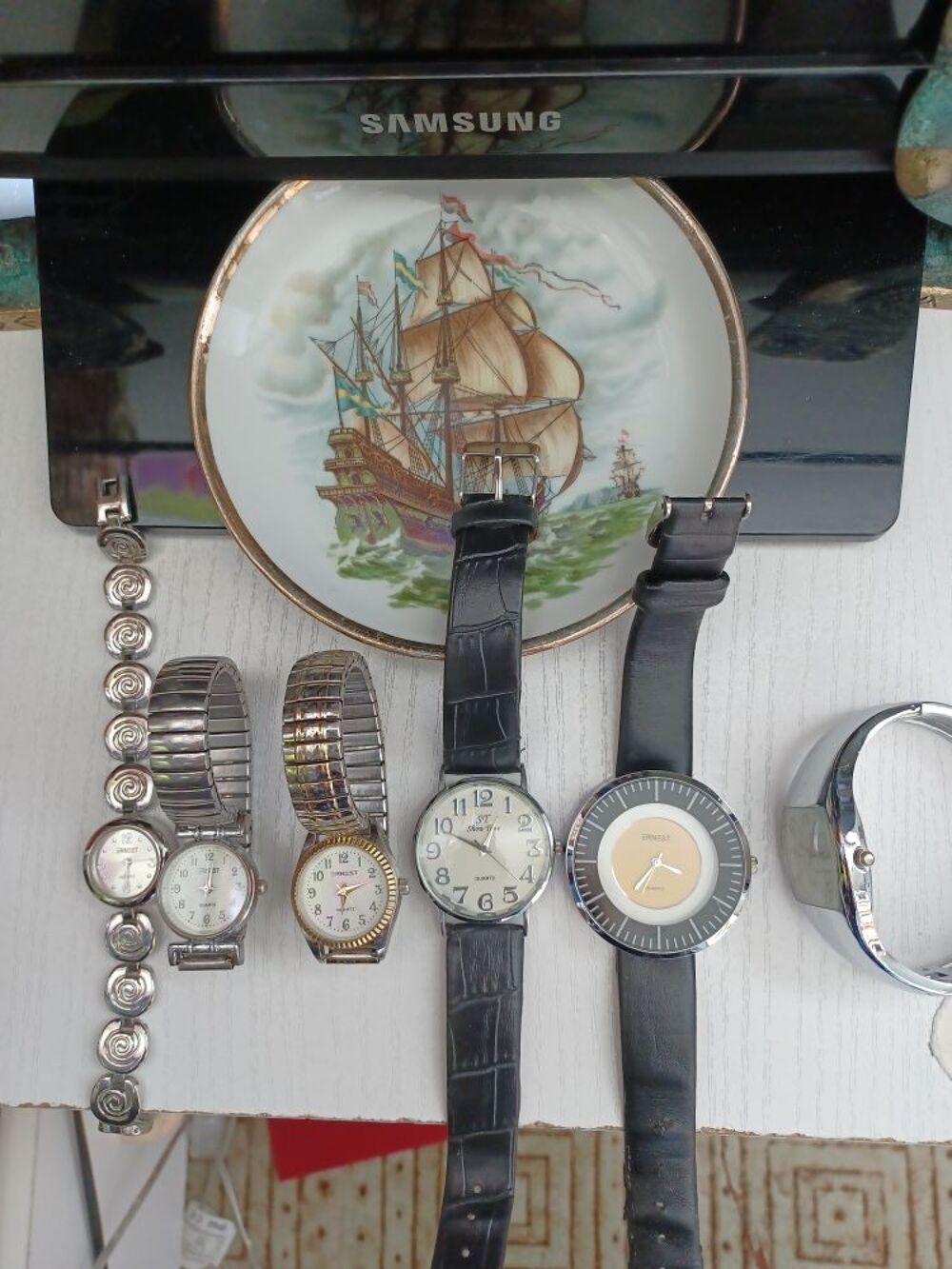 montre bracelet extansible, montre vintage, Bijoux et montres