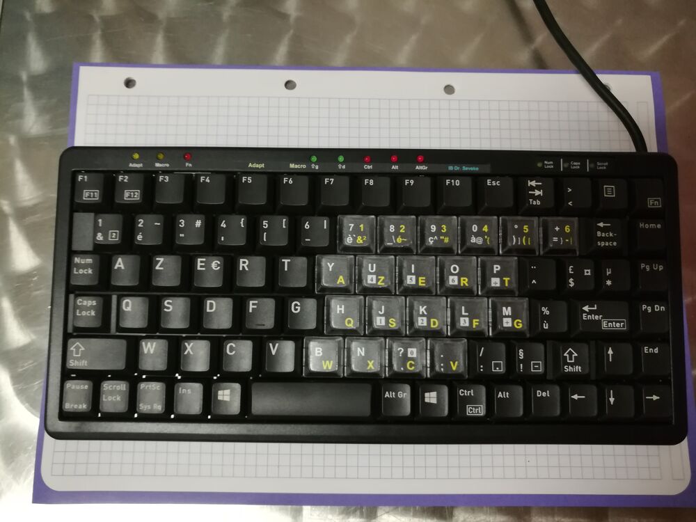 Clavier monomanuel (droitier) NEUF valeur 995 e Matériel informatique