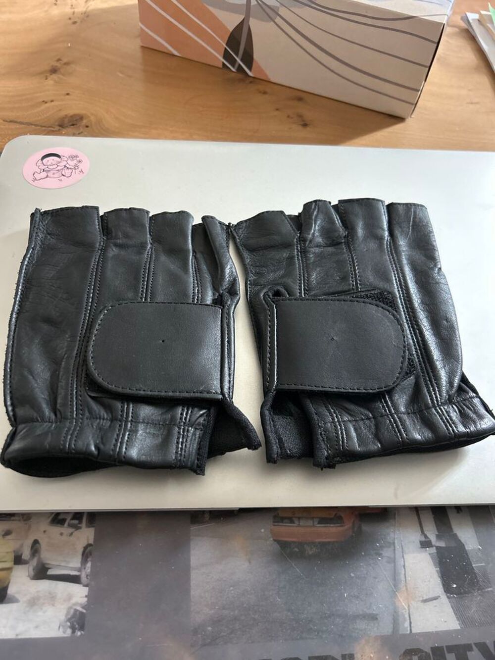 mitaines en cuir pour scooter / moto / cyclisme Vêtements