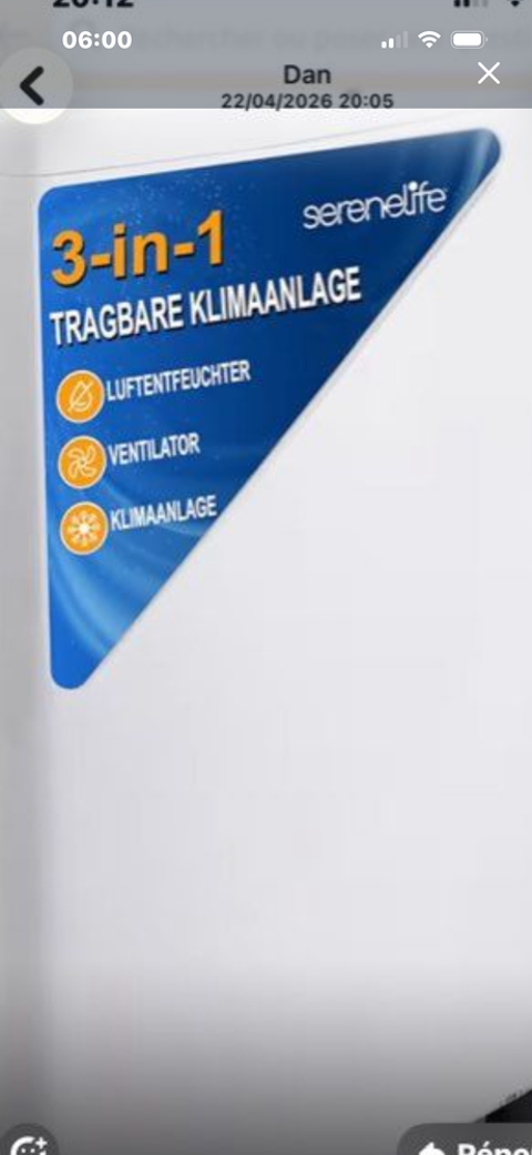 Climatiseur mobile 460 Villeneuve-Loubet (06)