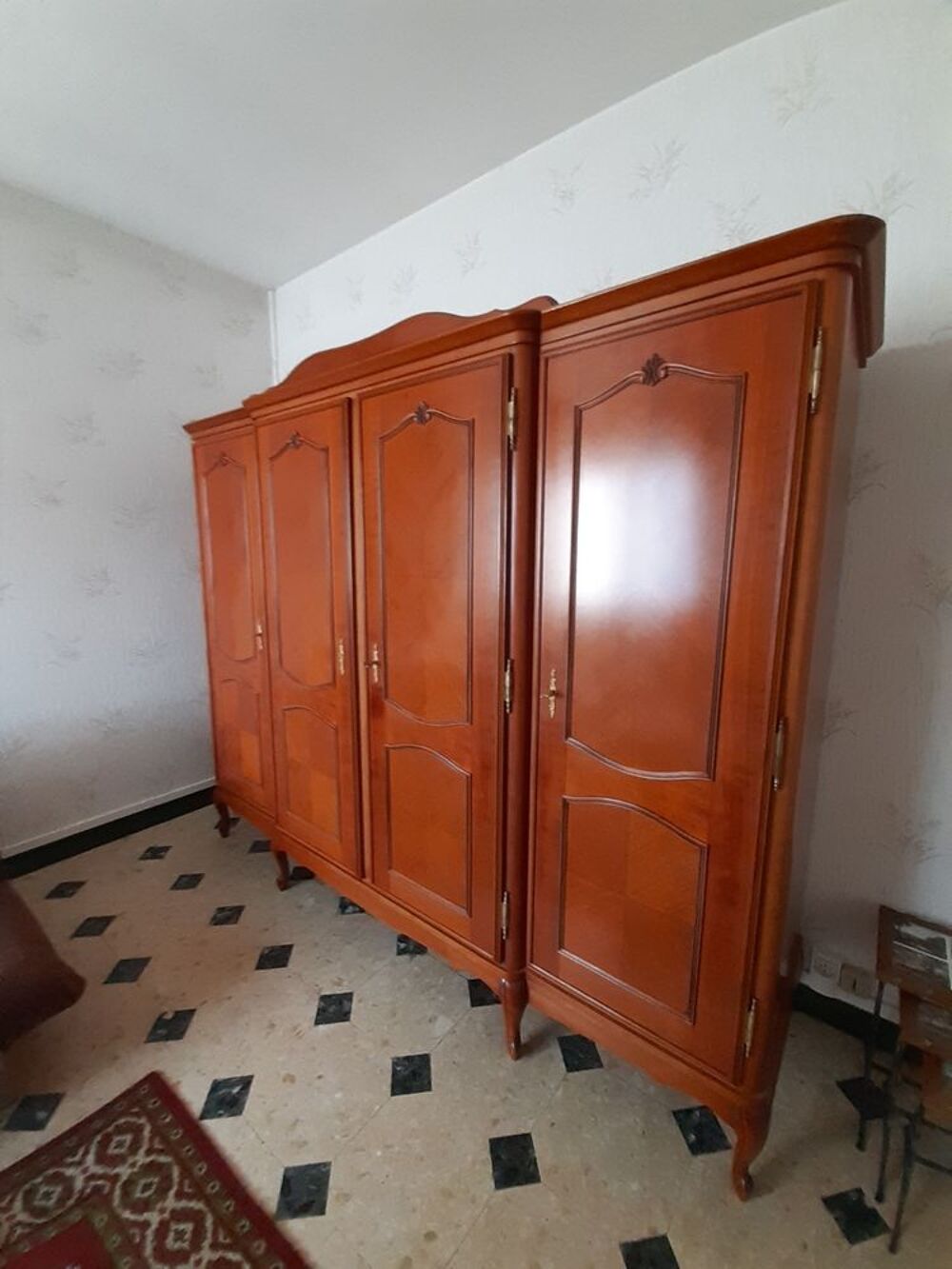 chambre Pompadour compl&egrave;te Meubles