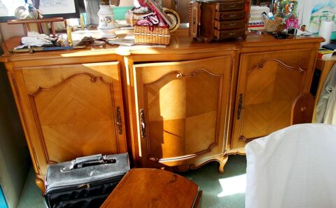 Meuble de rangement en bois merisier buffet 350 Monflanquin (47)