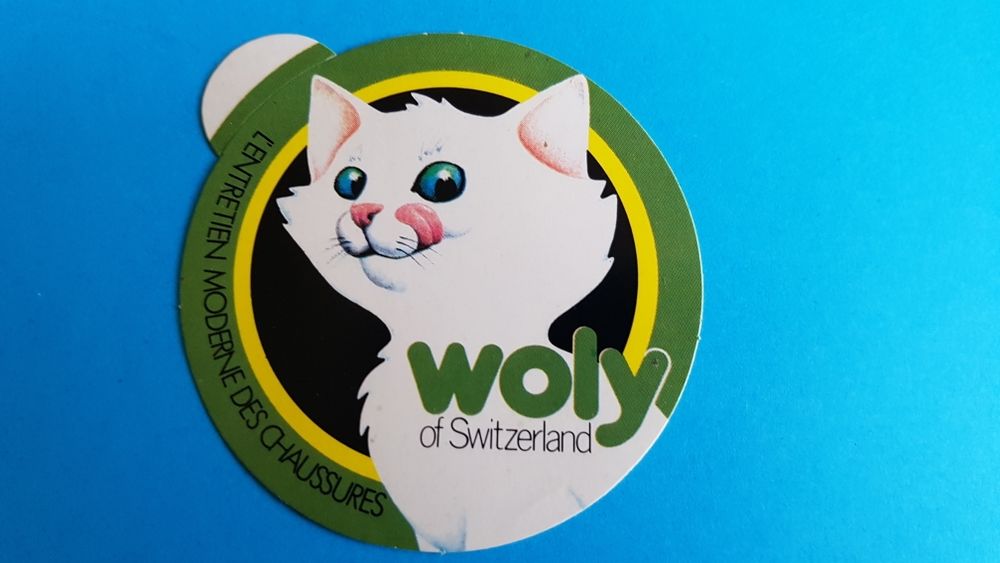 AUTOCOLLANT WOLY * LE CHAT 