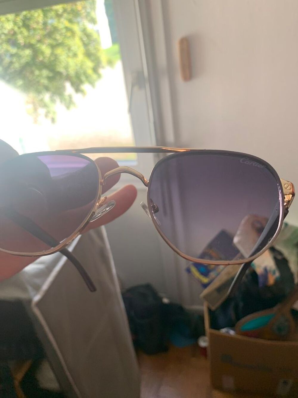 Lunette de soleil cartier Maroquinerie