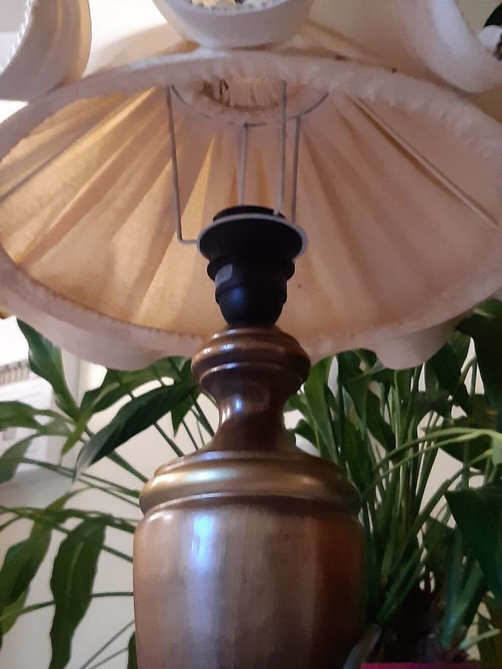 Lampe ancienne sur pied Vintage Dcoration