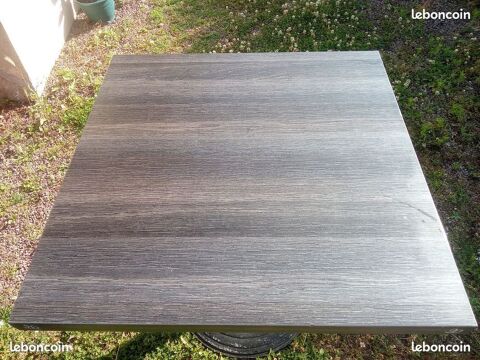Lot 6 tables brasserie 70 x 70 cm 250 Mers-les-Bains (80)