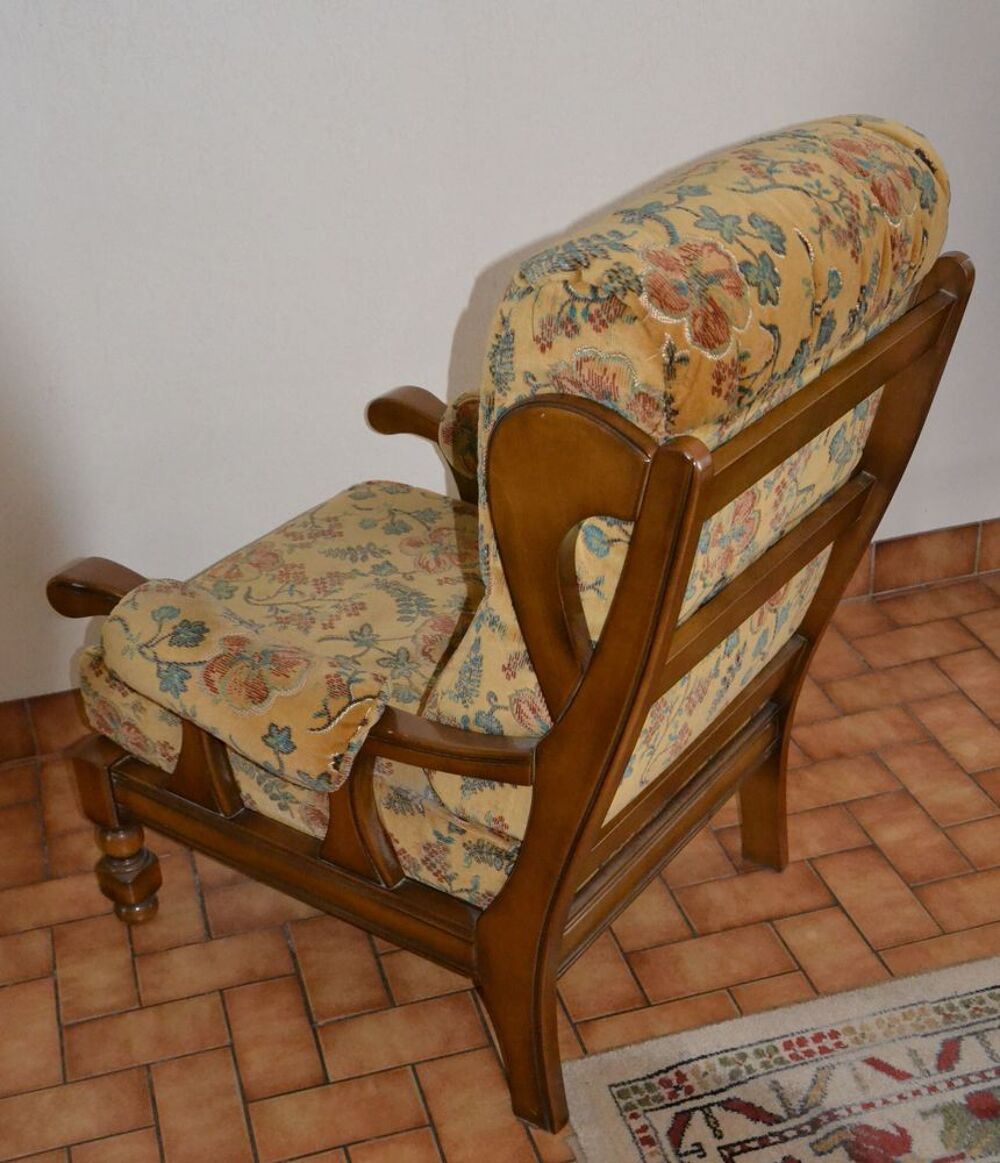 Fauteuil rustique en ch&ecirc;ne Meubles