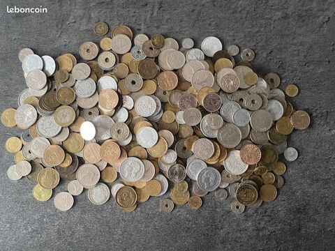 Plus de 440 pi�ces Fran�aises toutes ann�es diff�rentes Mions (69)