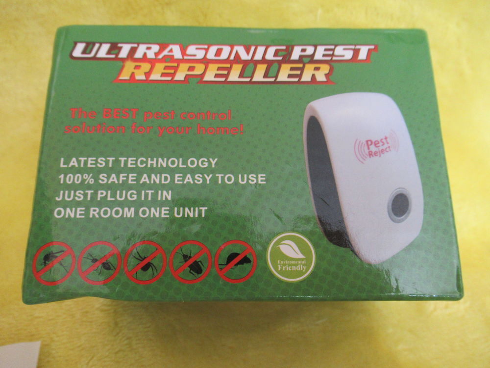 R&eacute;pulsif &agrave; ultrasons pour insectes - NEUF Décoration