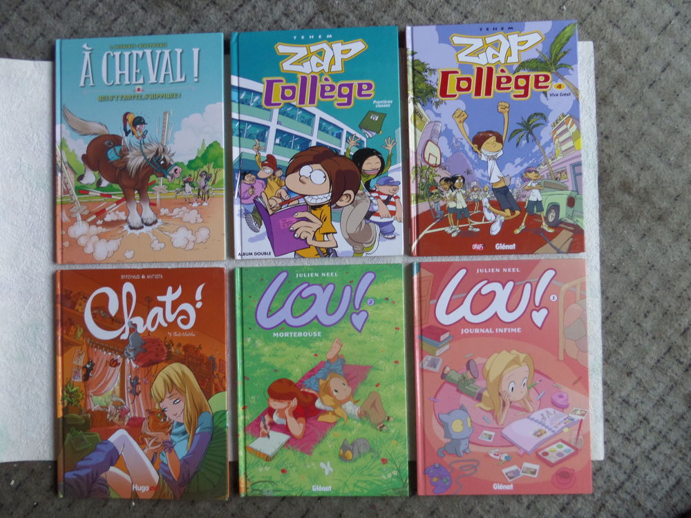 B D le grand galop..triple galop..camomille Livres et BD