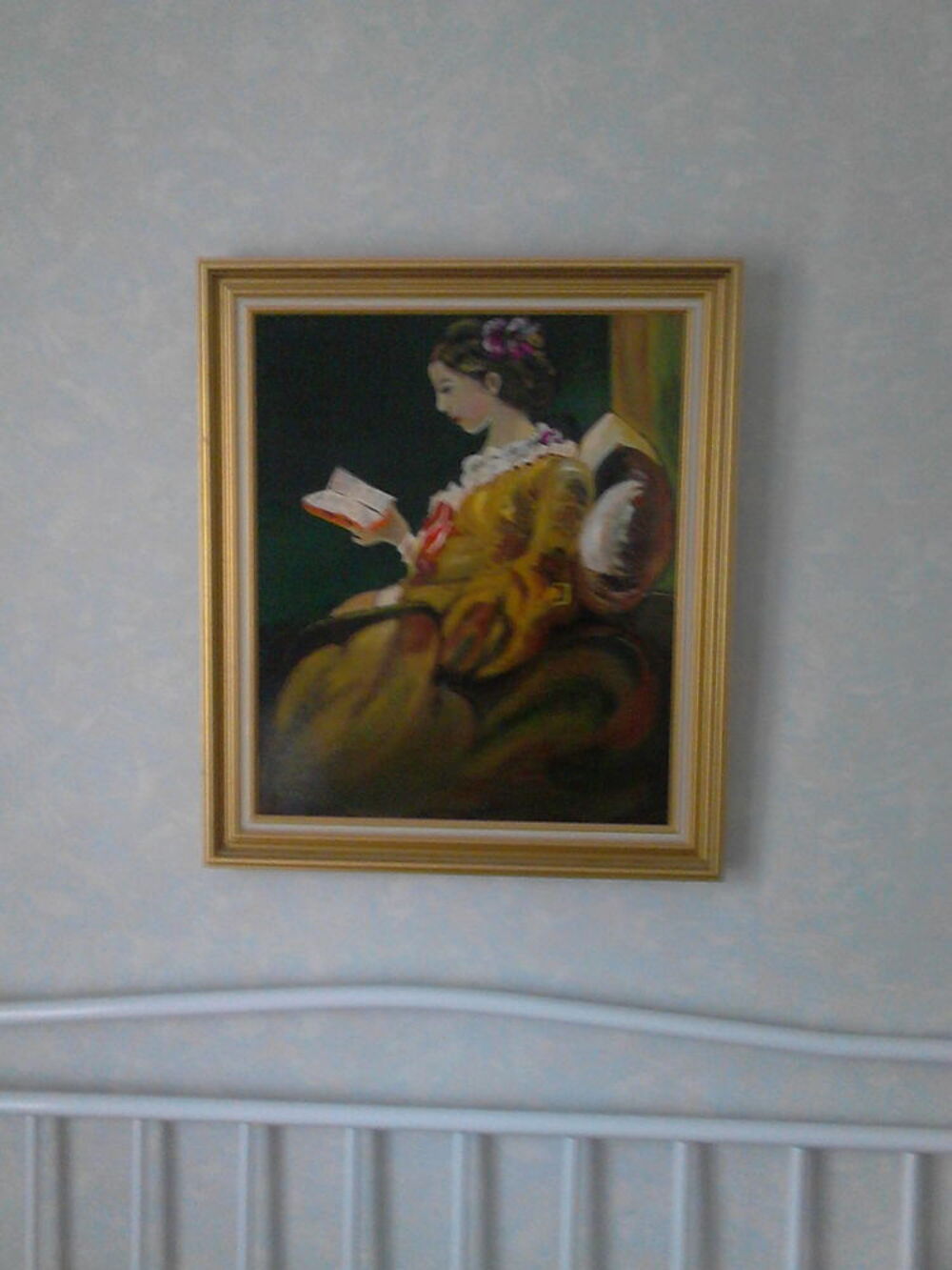 Peinture sur toile avec encadrement Décoration