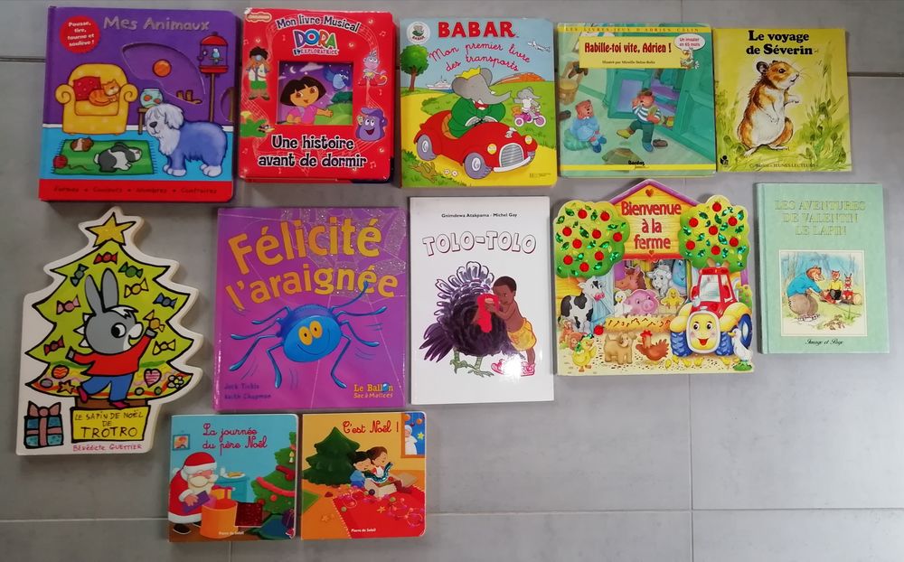 Livres enfant &agrave; l'unit&eacute; ou en lot Livres et BD