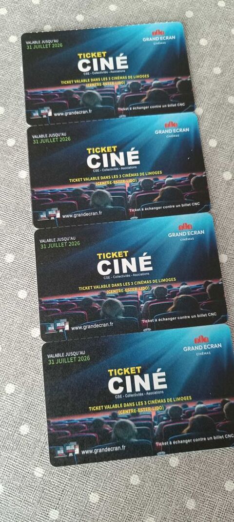 ticket cinema Feytiat (87)