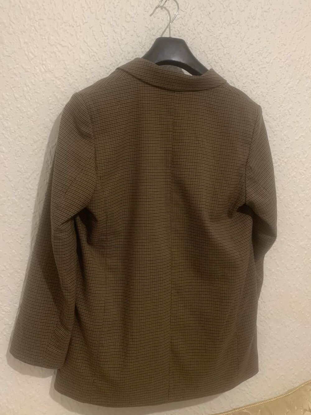Blazer H&amp;M &agrave; carreaux Marron Occasion taille Taille S Tr&egrave;s bon &eacute;tat g&eacute;n&eacute;ral Vêtements