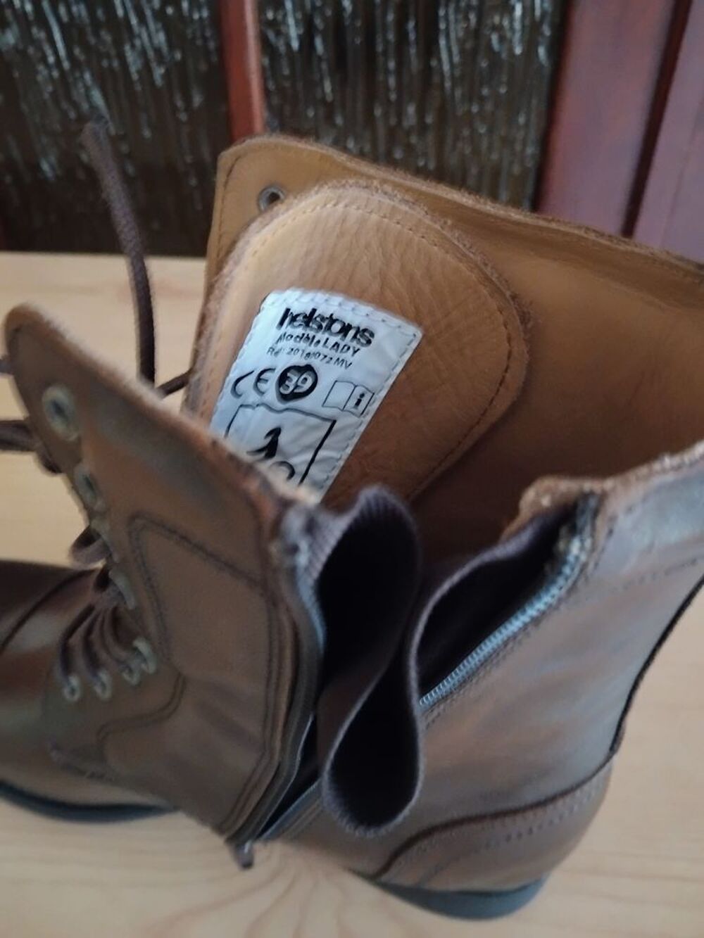 Bottes moto femme P 39 Chaussures