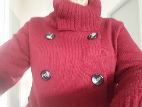Gilet chaud col roul� en laine  - 40/42 15 Villemomble (93)