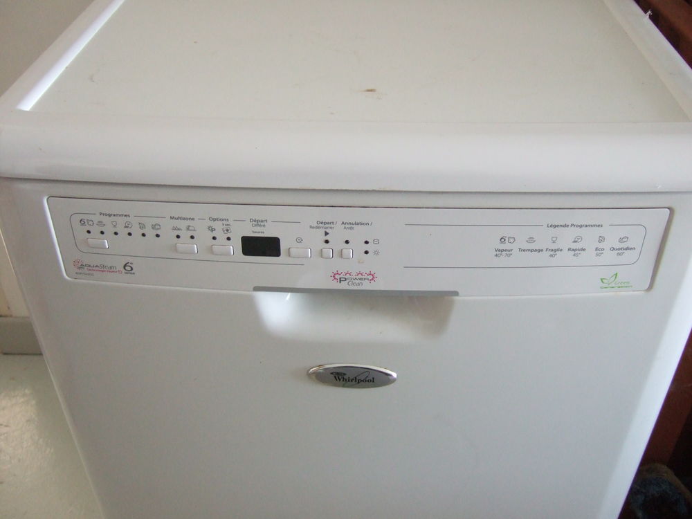 LAVE VAISSELLE WHIRLPOOL ADP7543GG/1 Electroménager