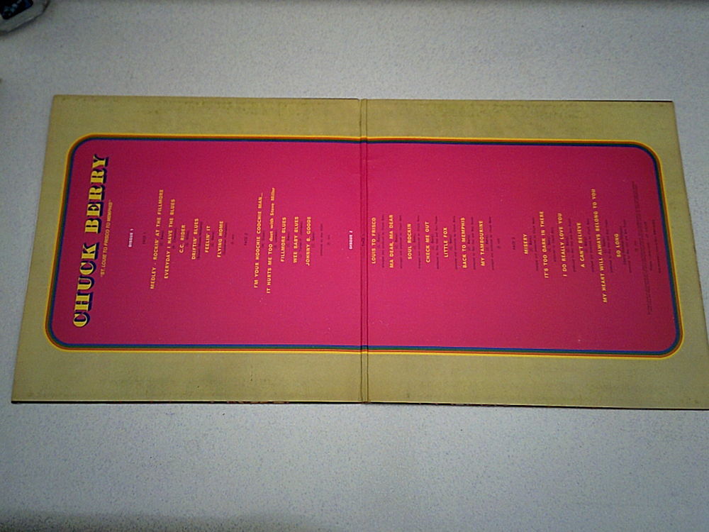 CHUCK BERRY - Double Album Vinyles 33 T ? Pressage Original CD et vinyles