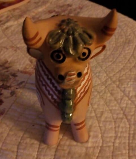 Taureau terre cuite 10 �chassi�res (03)