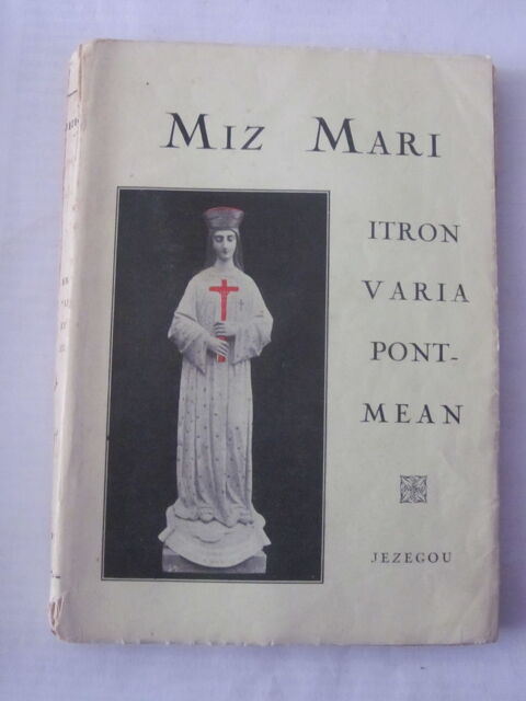 livre écrit en breton -  MIZ MARI - ITRON VARIA PONT MEAN 20 Brest (29)
