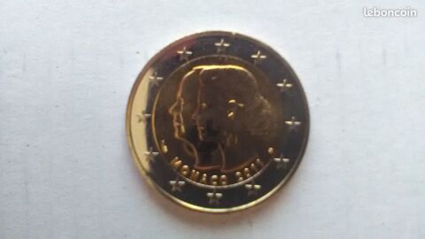  2 EUROS EN   BU   DE MONACO   MARIAGE PRINCIER   ANNEE 2011 150 Dolus-d'Olron (17)