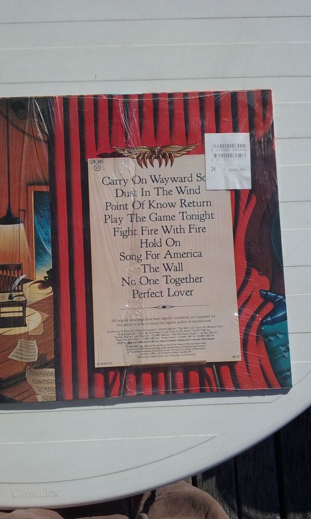 Disques vinyles The best of kansas CD et vinyles