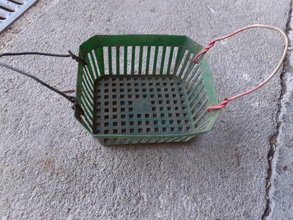 Lot gauder et panier &agrave; bulbes Jardin