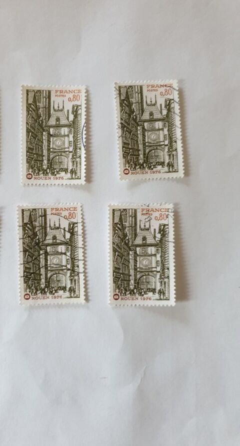 Timbre france 49�me congr�s national Rouen 1976 lot 0.24 eur 0 Marseille 9 (13)