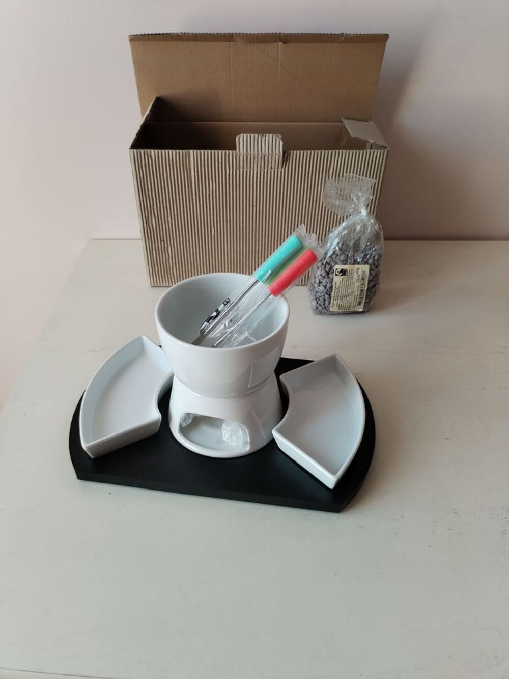 Service fondue chocolat Cuisine