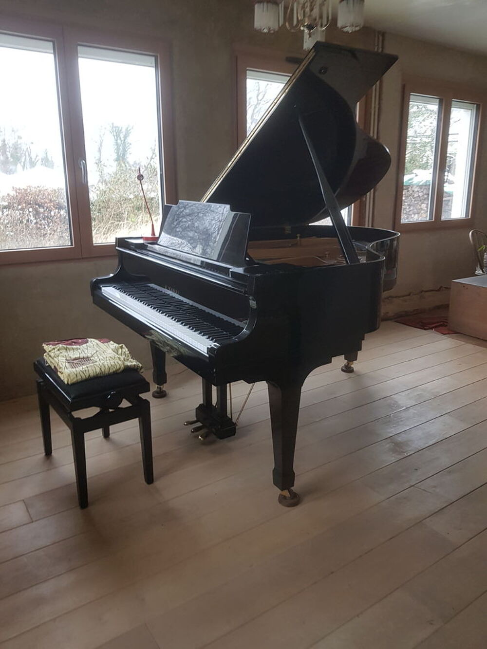 grand piano 1/4 queue Kawai KG-3C Instruments de musique