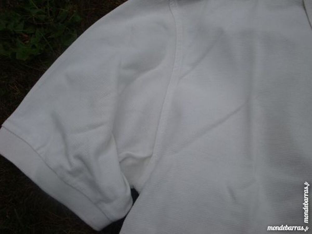 Polo blanc manches courtes marque VIAGGIO Vêtements