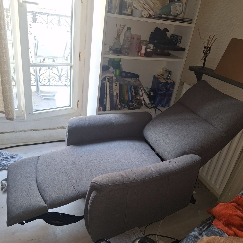 Fauteuil Relax convertible lit d'appoint conforama Missouri Meubles