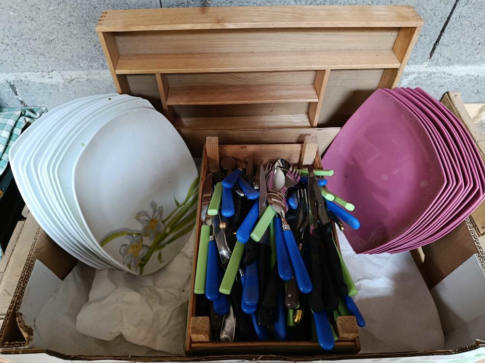 vaisselle pique nique Jardin
