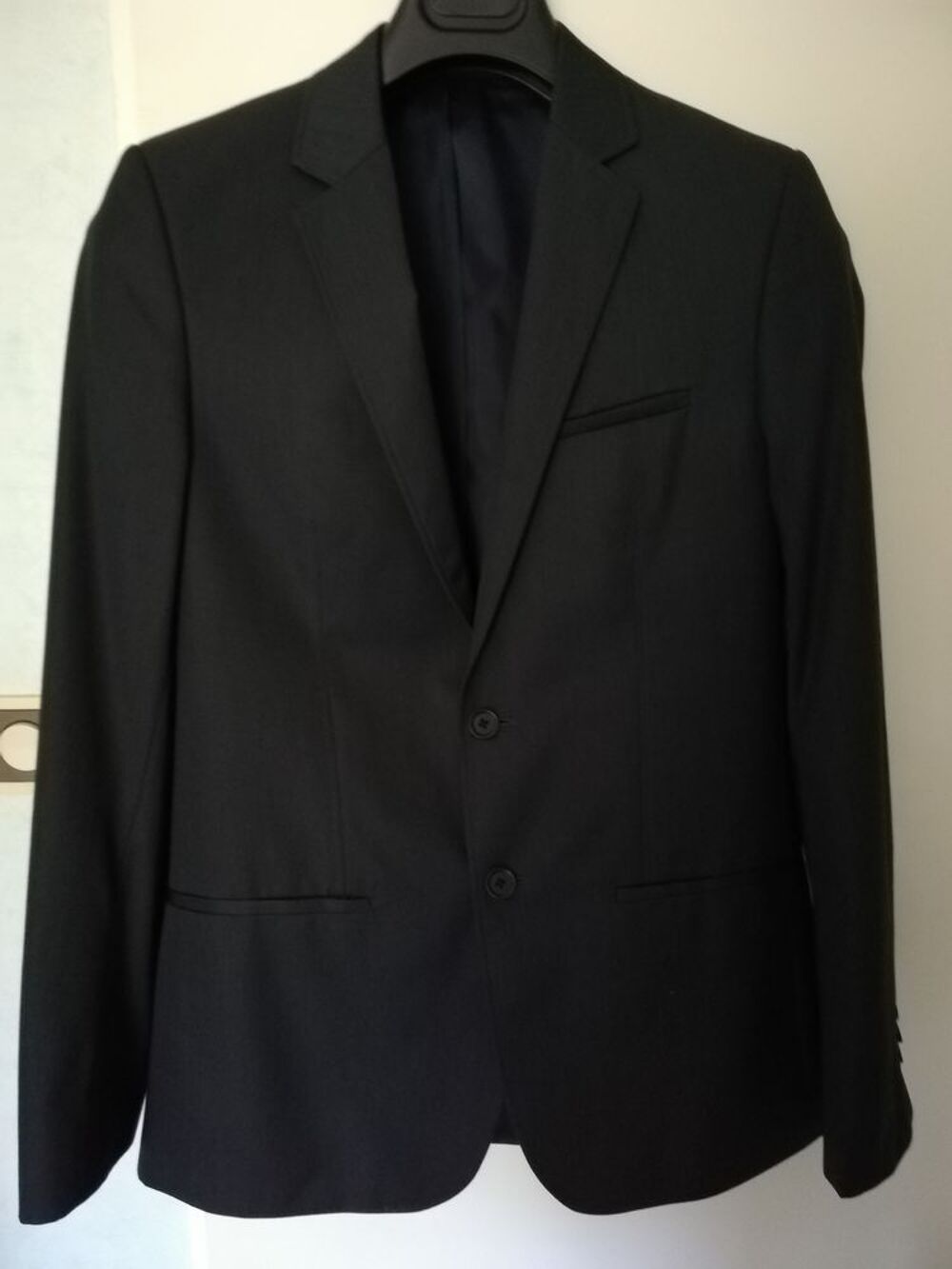 Veste blazer homme anthracite T.46 (S) comme neuve Vêtements