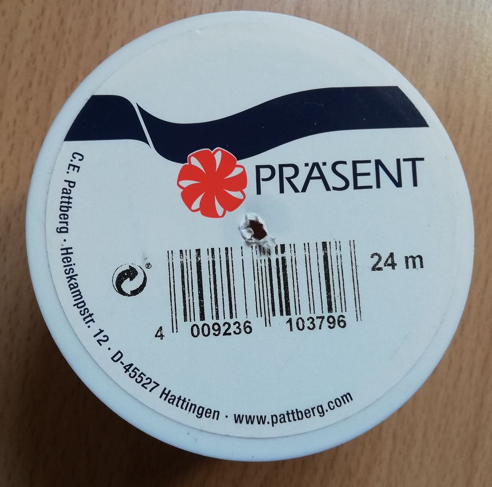 Ruban cadeau 10mm 4x6m "It's a girl" Rose : NEUF Décoration