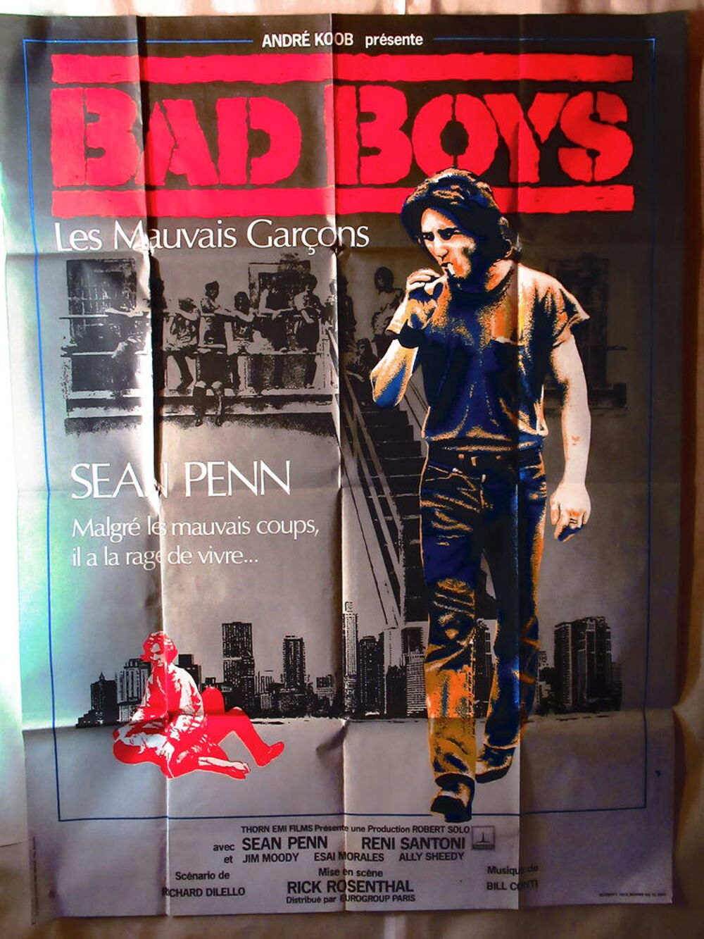 affiche de cin&eacute;ma "BAD BOYS" 