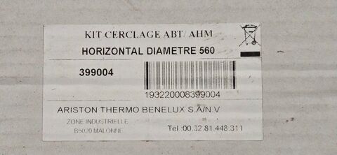 Kit Cerclage Horizontal Diam�tre 560 pour chauffe-eau 40 Plaisance (32)