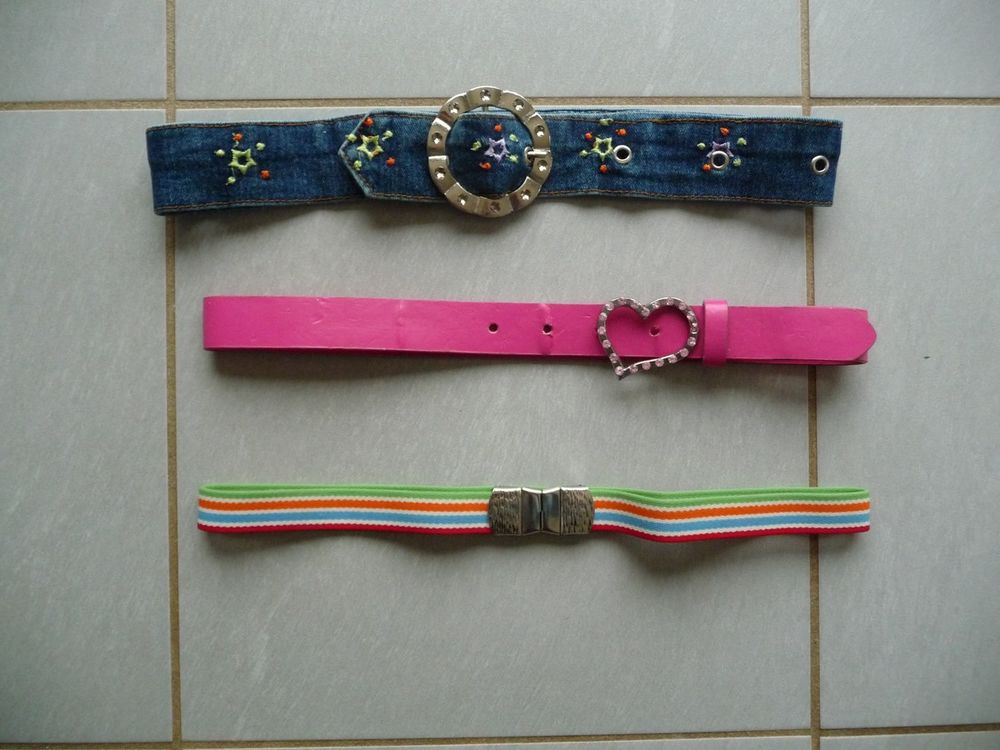 Ceintures diff&eacute;rents styles Vêtements