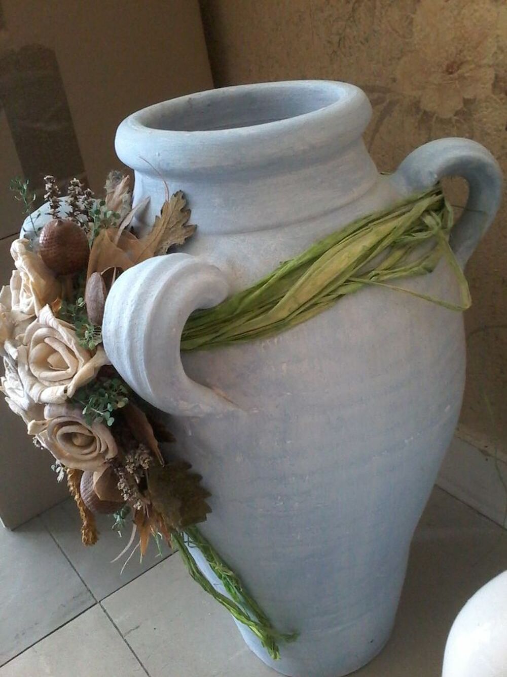 Vase artisanal Dcoration