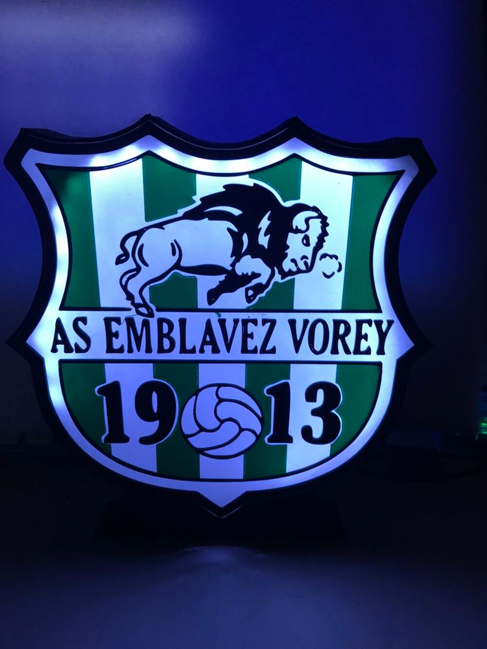 Lampe AS EMBLAVEZ VOREY 3D leds USB Décoration
