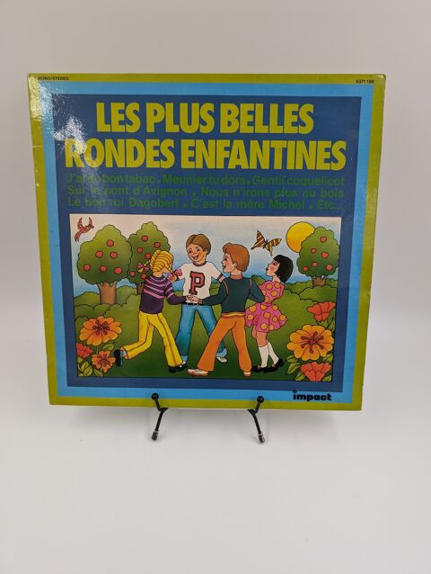 Vinyle 33 tours Les Plus Belles Rondes Enfantines 2 Vulbens (74)