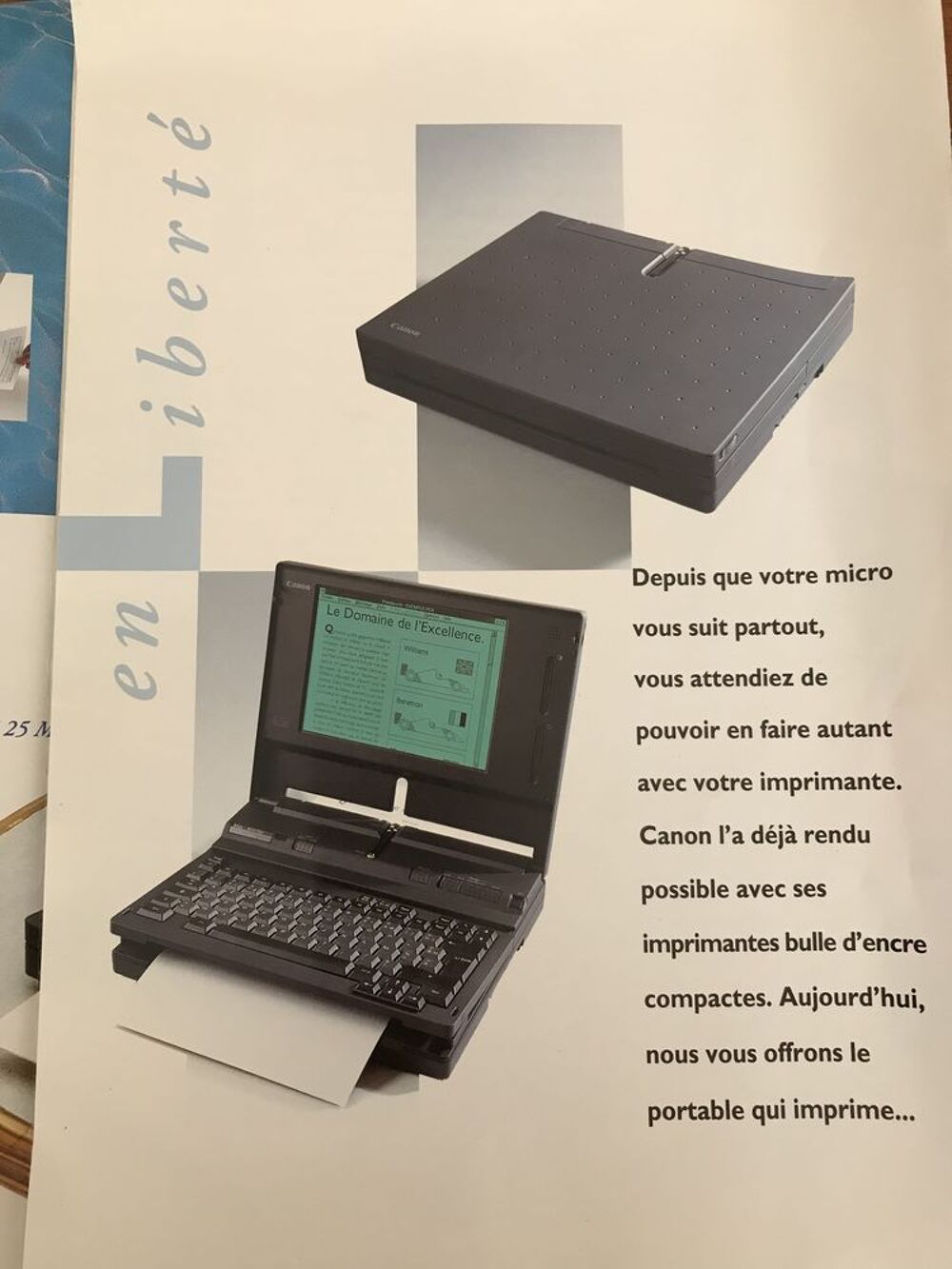 ORDINATEUR CANON LIBRIS BN 22 Matériel informatique