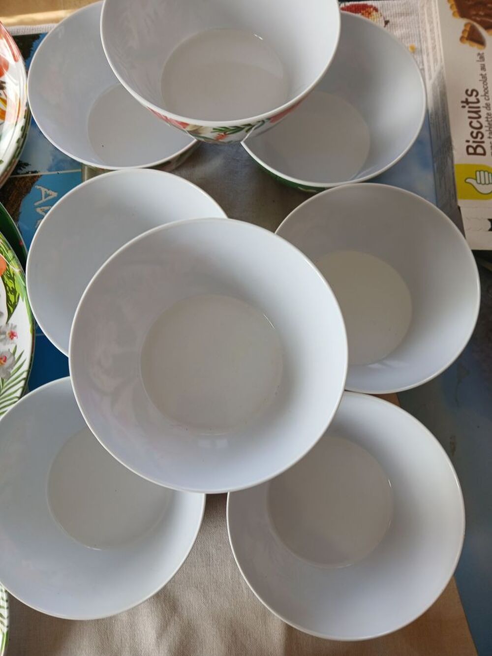 Assiettes et bols plastique Cuisine