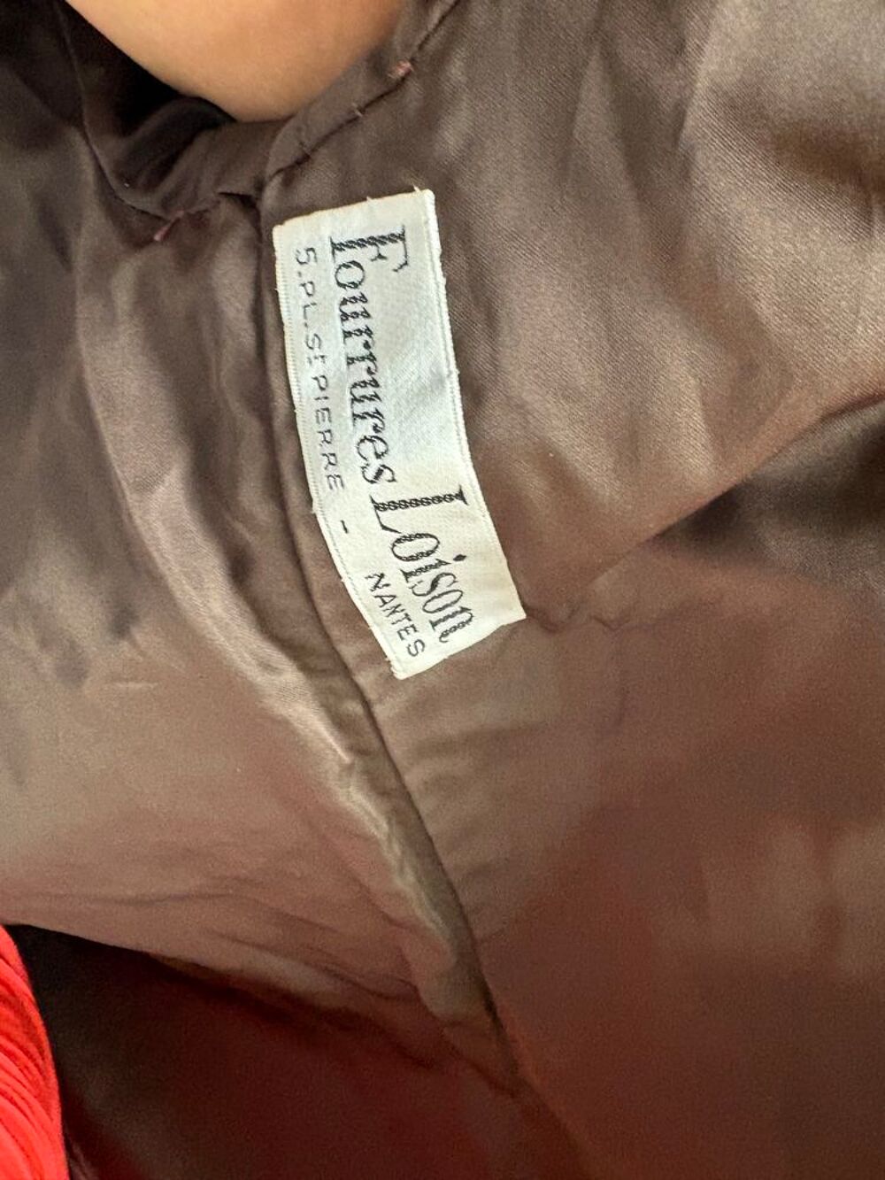 Manteau, vintage fourrure Vêtements