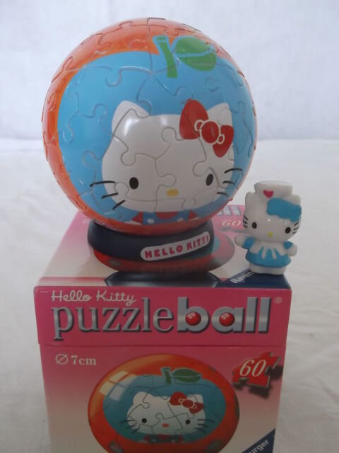 Hello Kitty Puzzle Ball - 60 pices 7 cm 6 Le Vsinet (78)