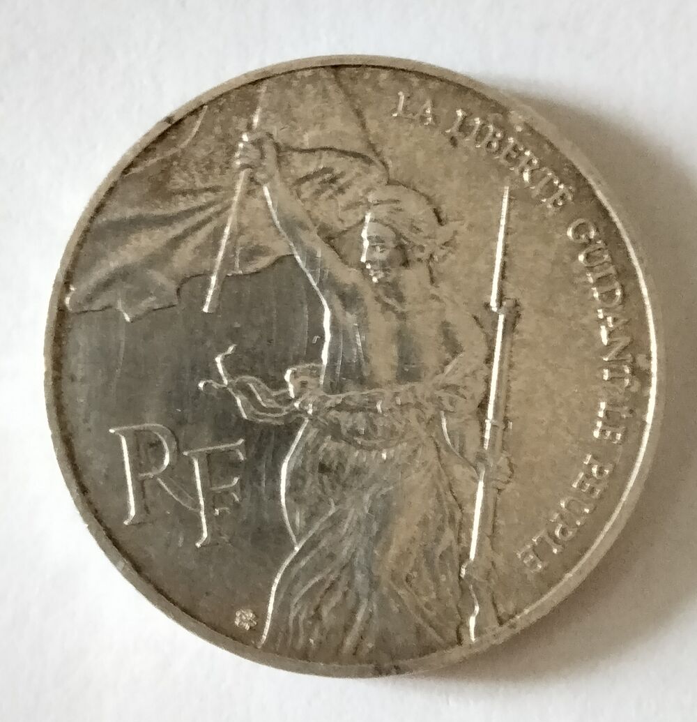Pi&egrave;ce de 100 francs 1993. Louvre. Argent. 
