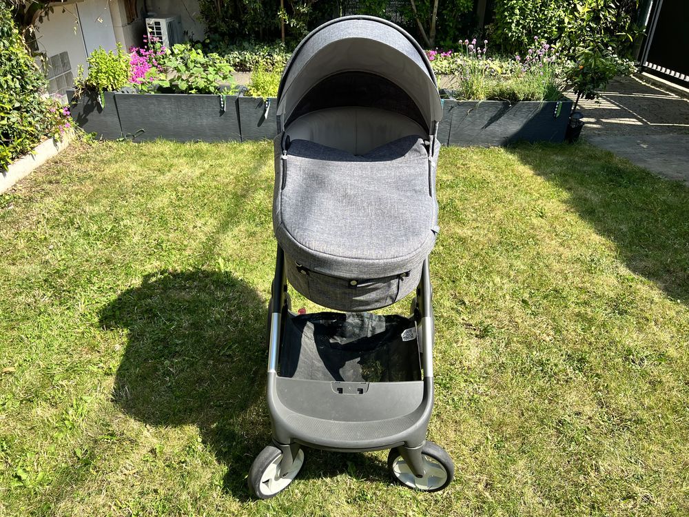 Poussette Stokke : nacelle + si&egrave;ge auto (iZi Go BeSafe) Puériculture