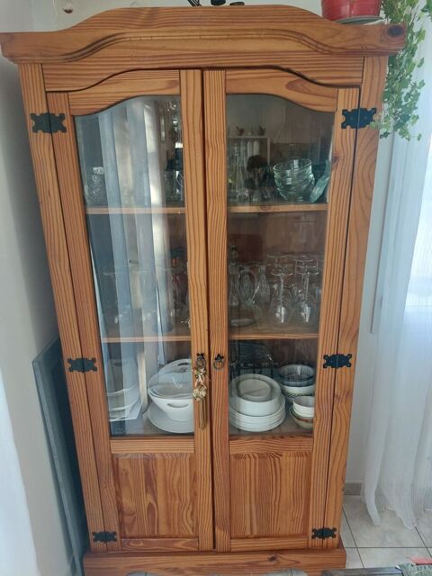 beau vaisselier ou meuble vitrine 170 Bessan (34)
